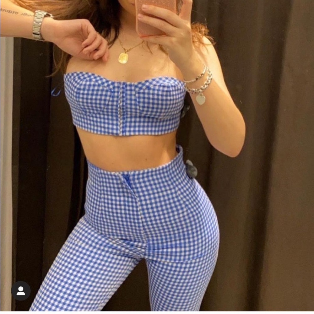 Zara gingham set